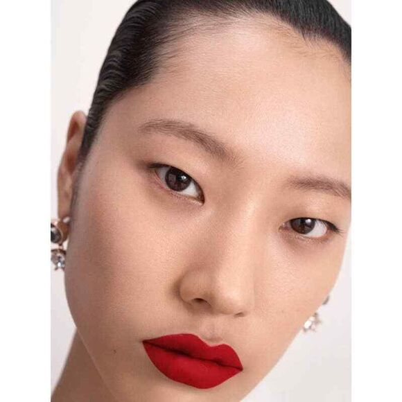 Burberry 2pc Full Size Bundle Lip Set Hot Red and Maroon Liquid Lipstick Set - Picture 7 of 15